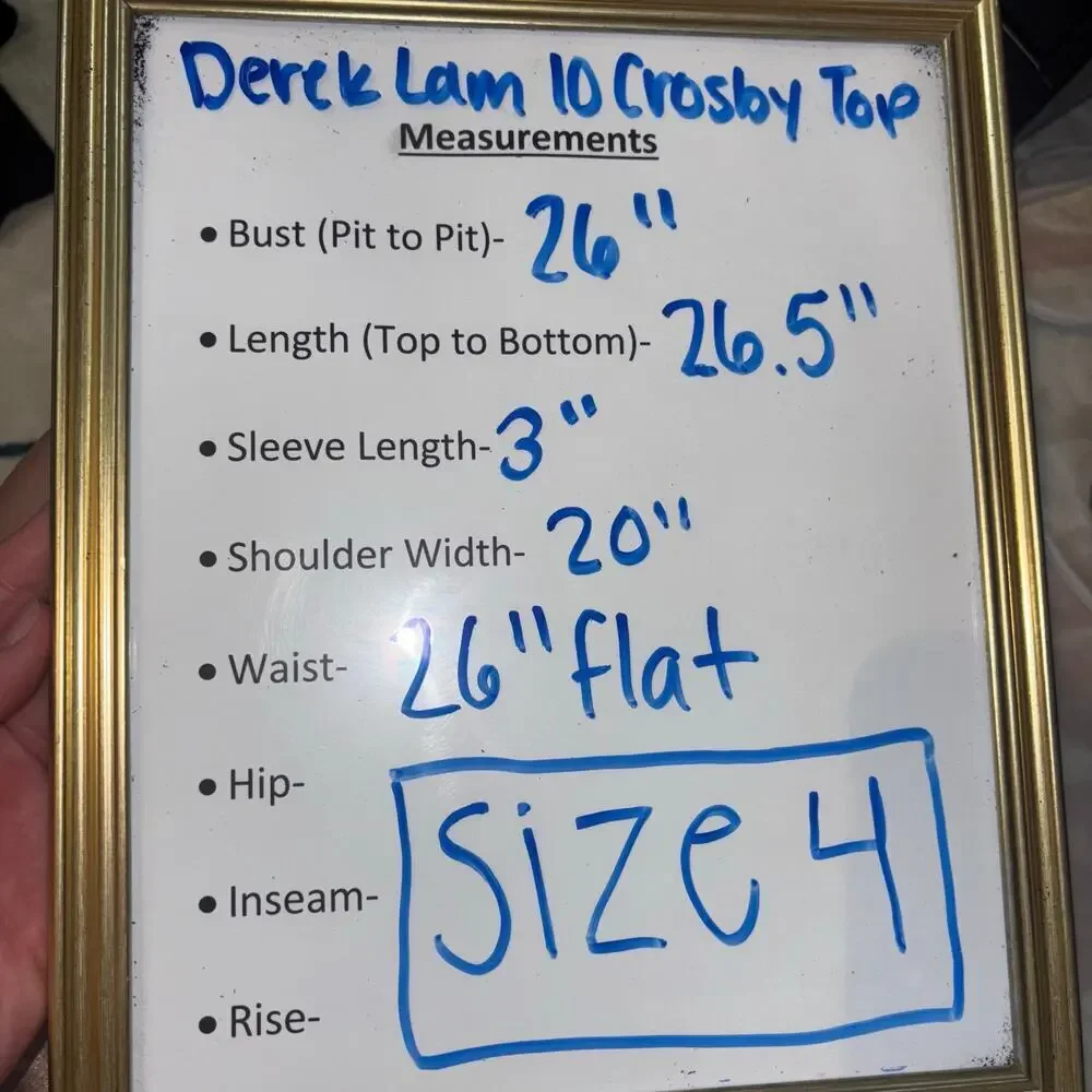 Derek Lam 10 Crosby Black Silk Blend Button Front and Side Shirt – Size 4 - Picture 11 of 11